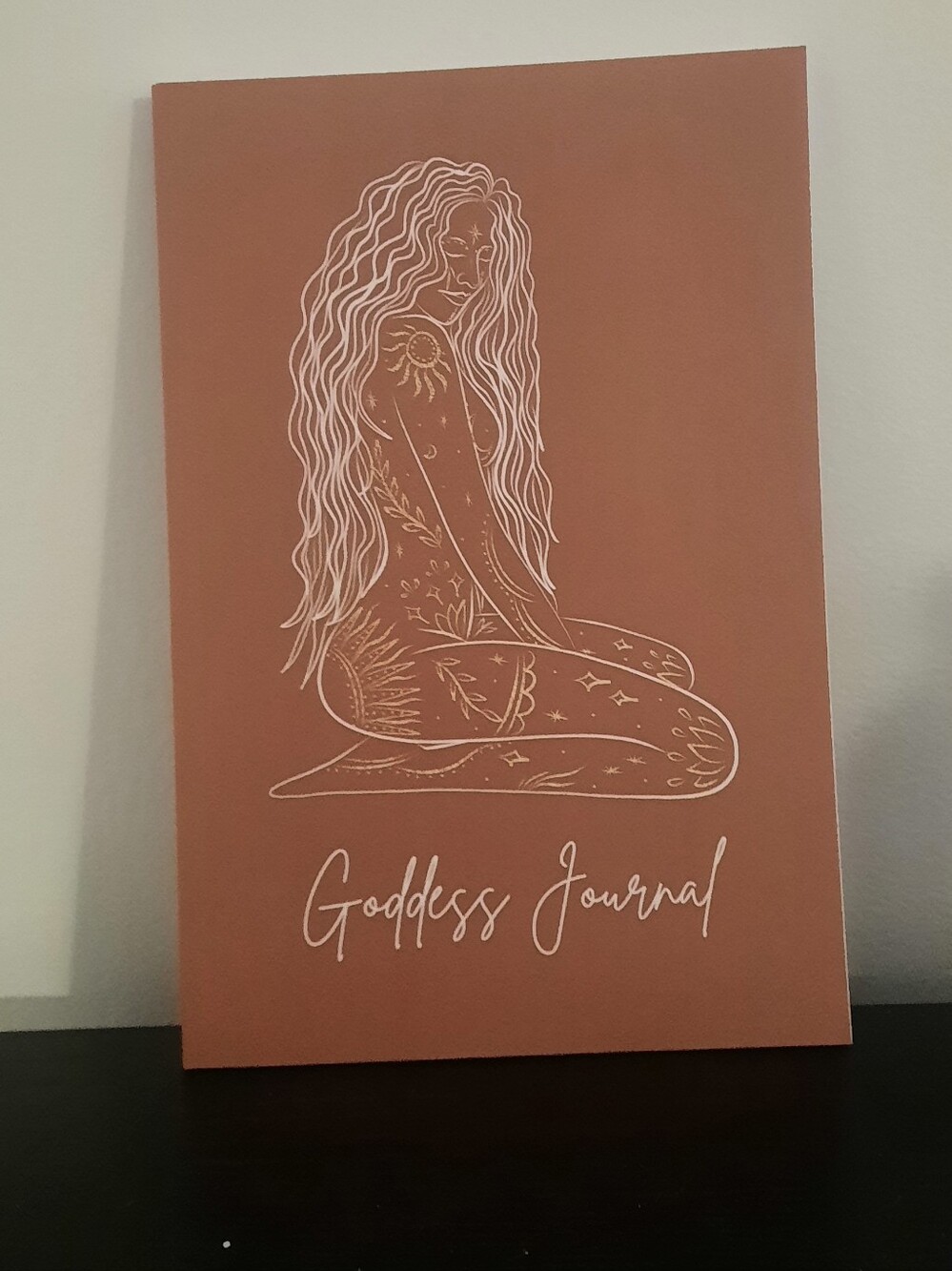 Goddess Journal - Terracotta Softcover Notebook